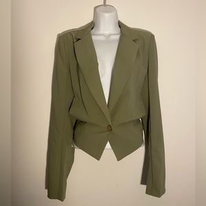 Green blazer